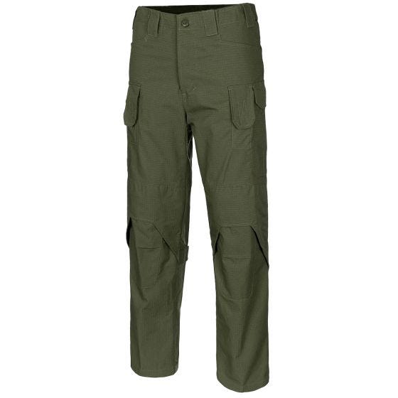 MFH Mission Stridsbyxor Ripstop - OD Grön