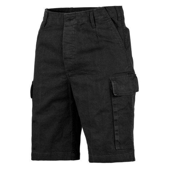 MFH BW Bermudashorts - Black Stonewashed