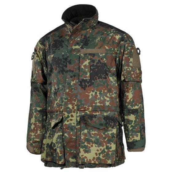 MFH BW Lång Stridsjacka - Flecktarn