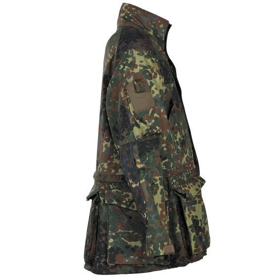 MFH BW Lång Stridsjacka - Flecktarn