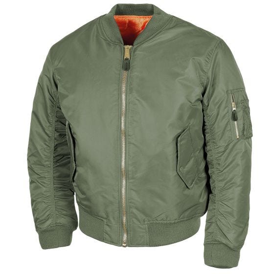 MFH US MA1 Flygarjacka - OD Green