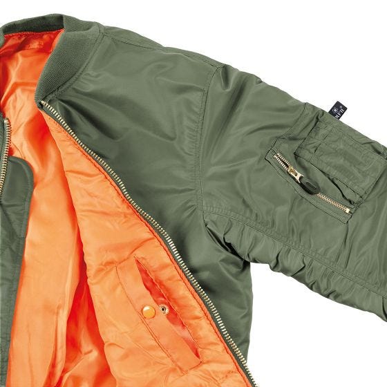 MFH US MA1 Flygarjacka - OD Green
