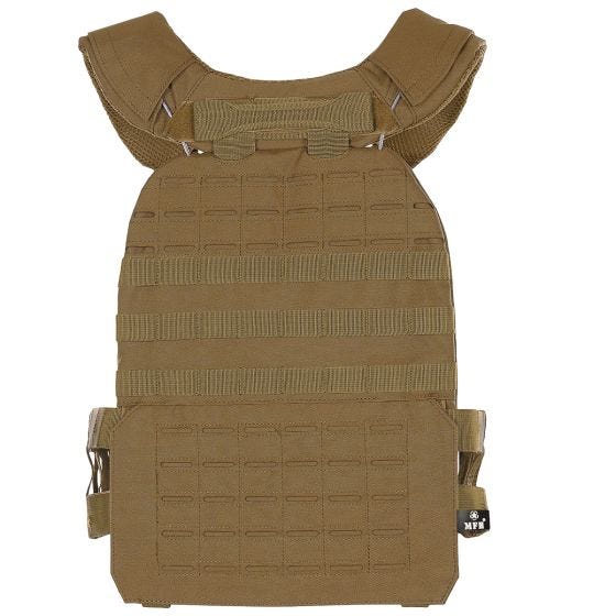 MFH Laser MOLLE Taktisk väst - Coyote Tan