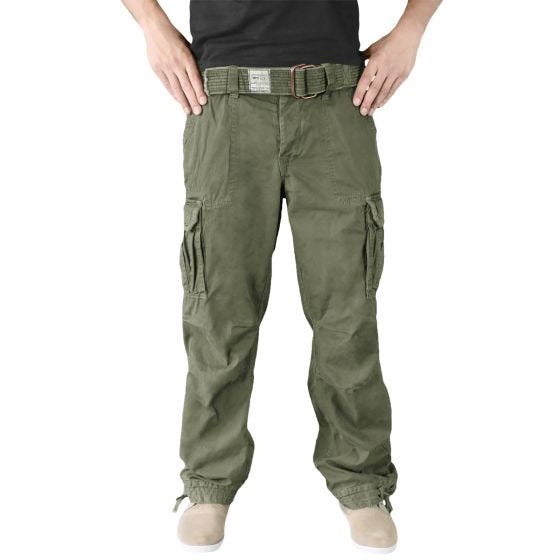 Surplus Premium Vintage Byxor - Oliv