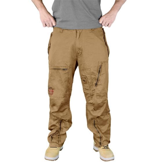 Surplus Infantry Cargo Byxor - Coyote