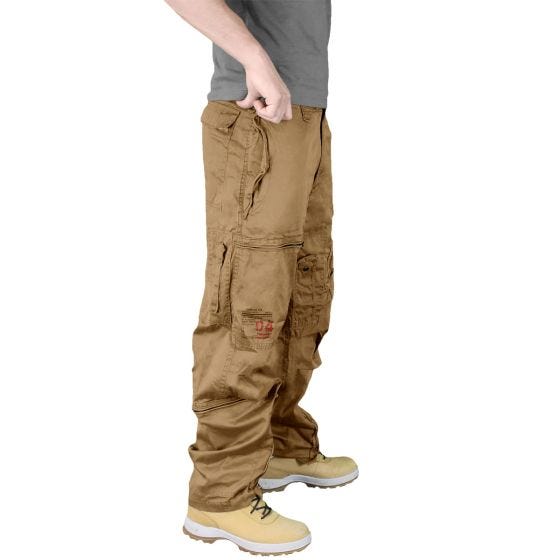 Surplus Infantry Cargo Byxor - Coyote