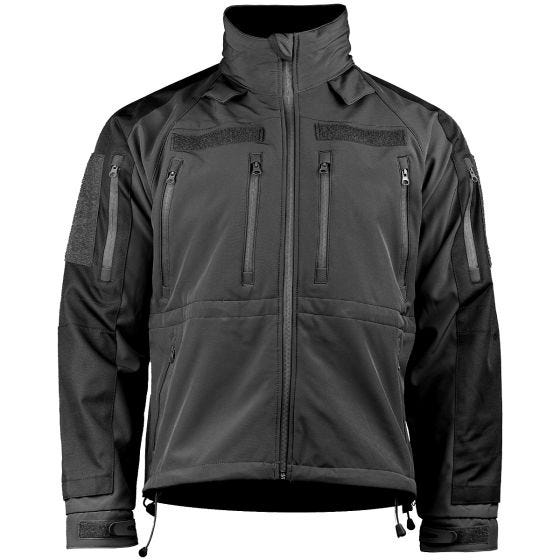 Mil-Tec Softshelljacka - Svart