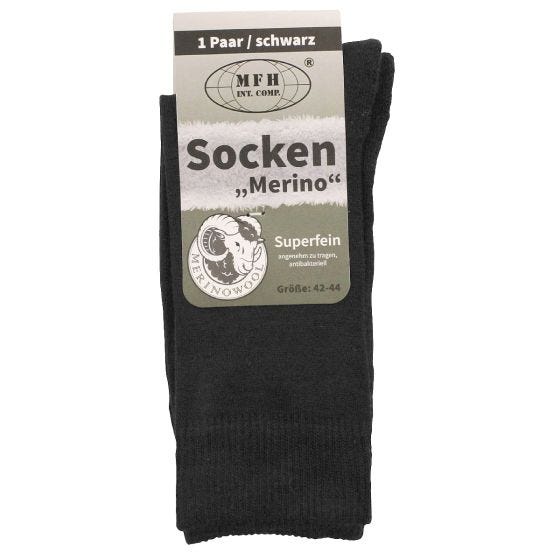 MFH Merino Strumpor - Svart