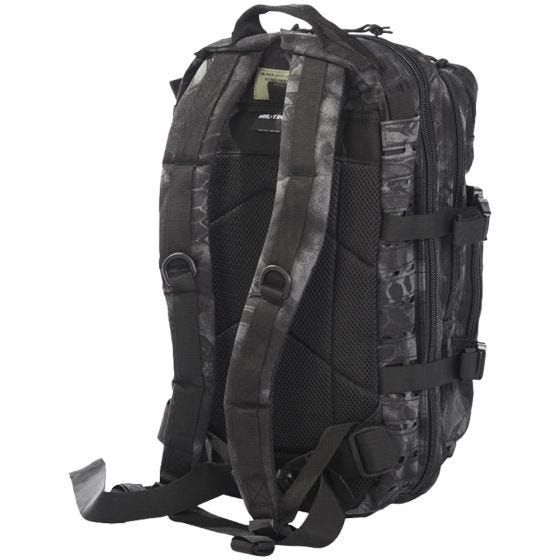 Mil-Tec US Liten Attackpack Laserskuren - Mandra Night