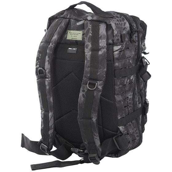 Mil-Tec US Stor Attackpack Laserskuren - Mandra Night