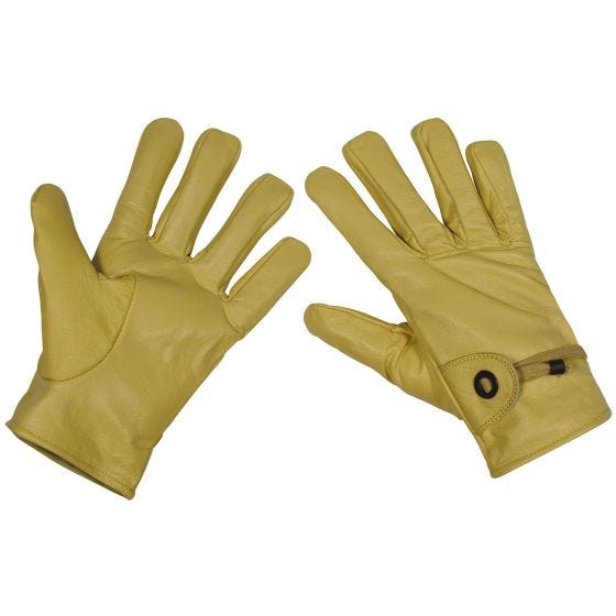 MFH Western Leather Handskar - Beige