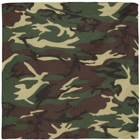 MFH Halsduk Bomull - Woodland