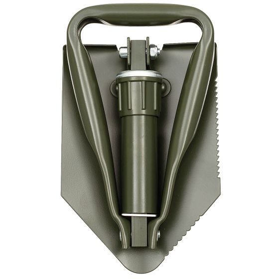 MFH Hopfällbar Skyffel Tyska Armén - Oliv