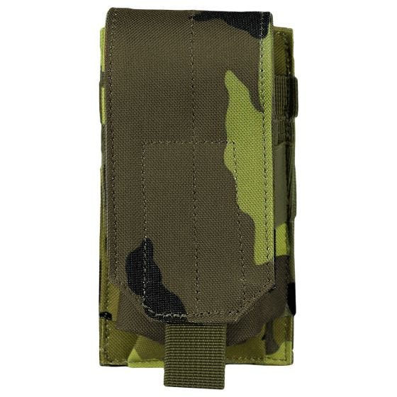 MFH M4/M16 MOLLE Singel Magasinficka - Czech Woodland