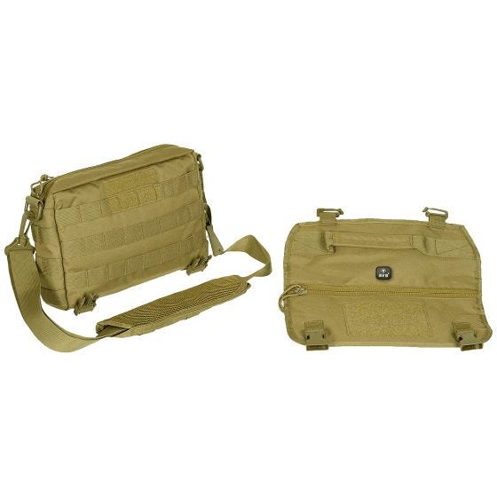 MFH MOLLE Padded Straps Axelväska - Coyote Tan