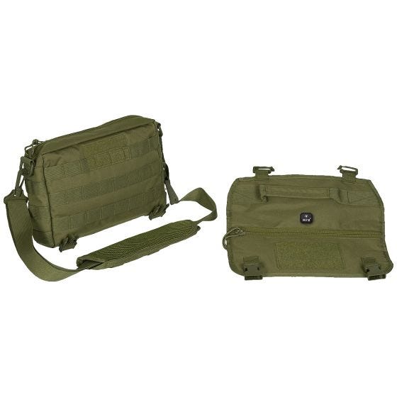 MFH MOLLE Padded Straps Axelväska - Oliv