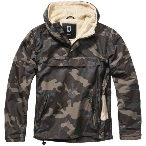Brandit Sherpa Vindtygsjacka - Dark Camo