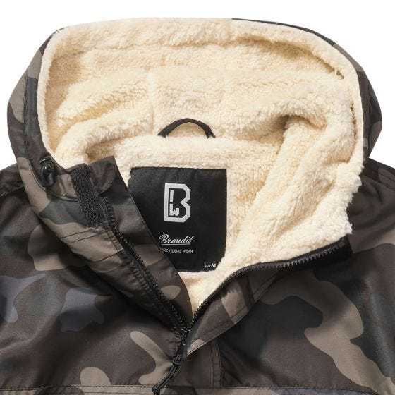 Brandit Sherpa Vindtygsjacka - Dark Camo