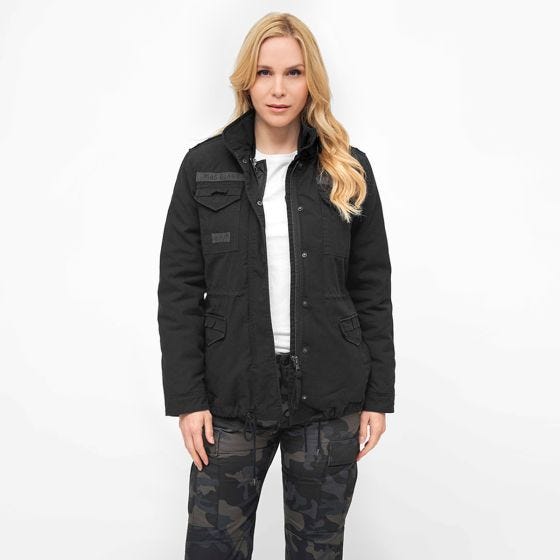 Brandit Ladies M65 Giant Jacka - Svart