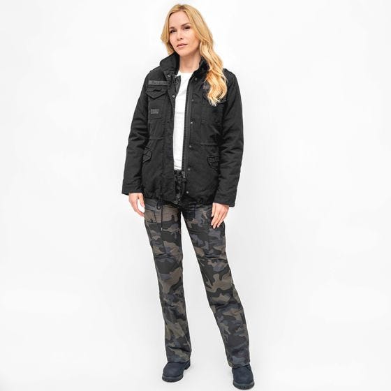 Brandit Ladies M65 Giant Jacka - Svart
