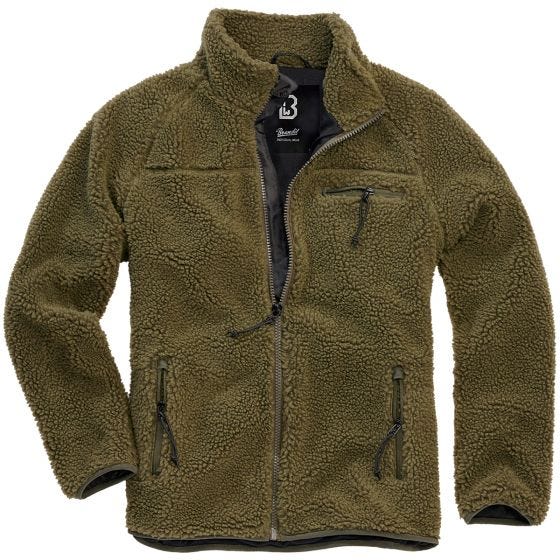 Brandit Teddyfleece Jacka - Oliv