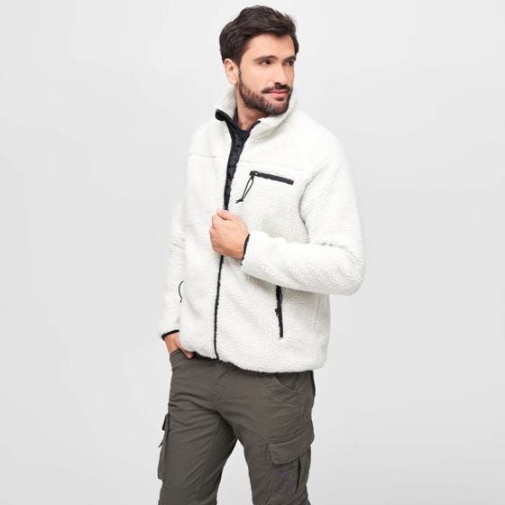 Brandit Teddyfleece Jacka - Vit
