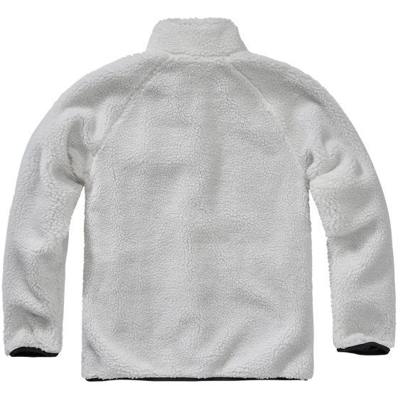 Brandit Teddyfleece Jacka - Vit