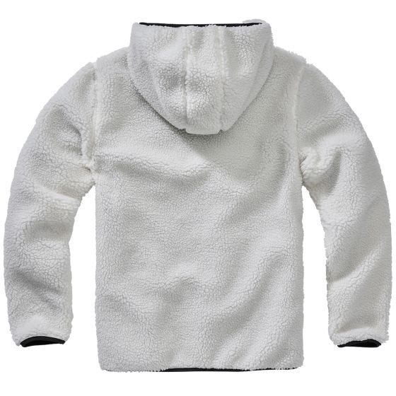 Brandit Teddyfleece Worker Tröja - Vit