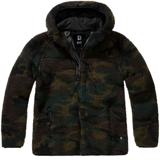Brandit Teddyfleece Damer Jacka - Woodland