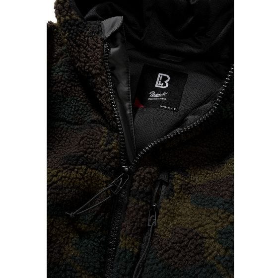 Brandit Teddyfleece Damer Jacka - Woodland