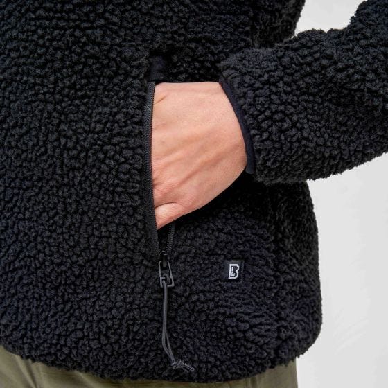 Brandit Teddyfleece Damer Jacka - Svart