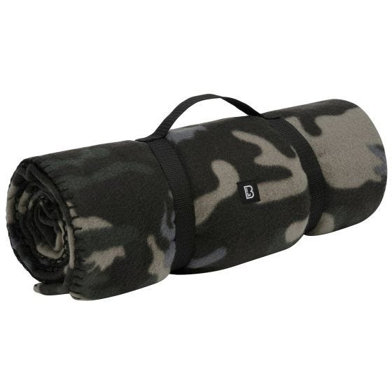 Brandit Fleece Blanket Dark Camo