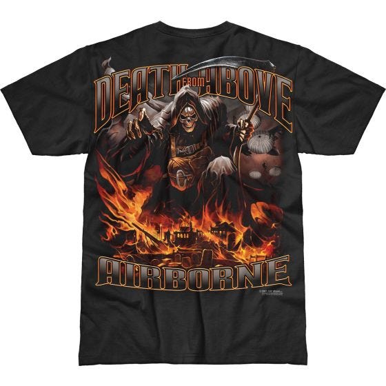 7.62 Design Airborne Death From Above Battlespace T-shirt Svart