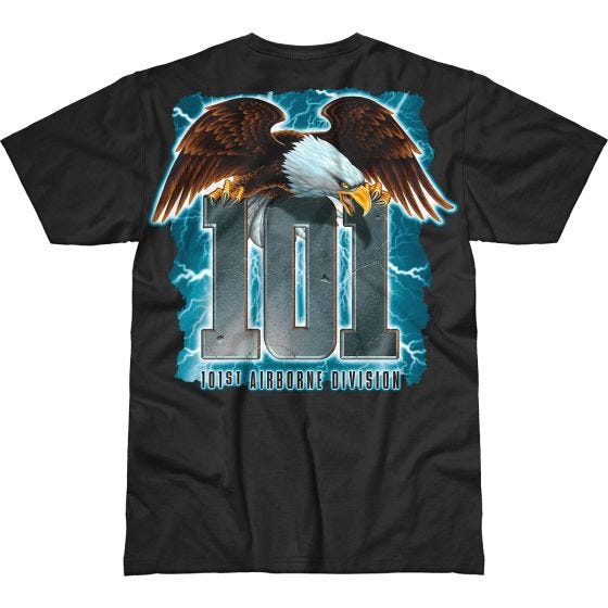 7.62 Design Army 101st Airborne Screaming Eagle Battlespace T-shirt Svart