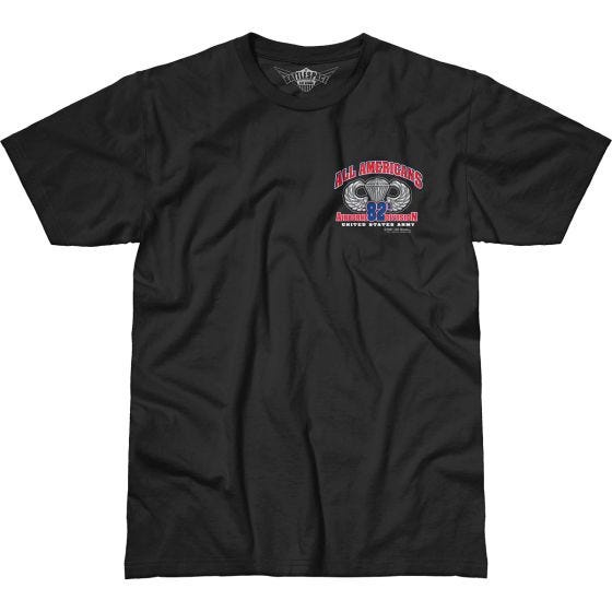 7.62 Design Army 82nd Airborne All Americans Battlespace T-shirt Svart