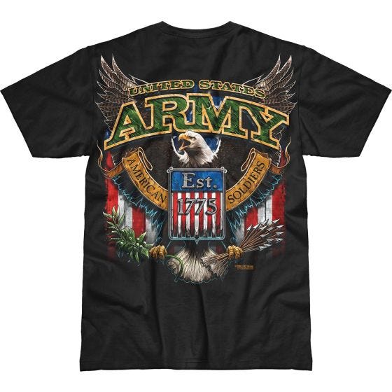 7.62 Design Army Fighting Eagle Battlespace T-shirt Svart
