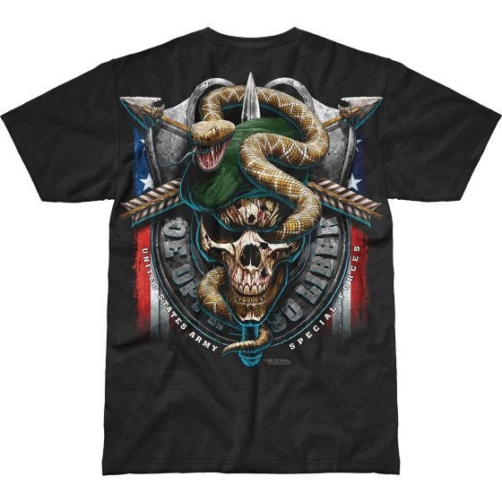 7.62 Design Army Special Forces Green Beret Battlespace T-shirt Svart