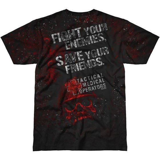 7.62 Design Tactical Medical Operators Fight Your Enemies T-shirt Svart
