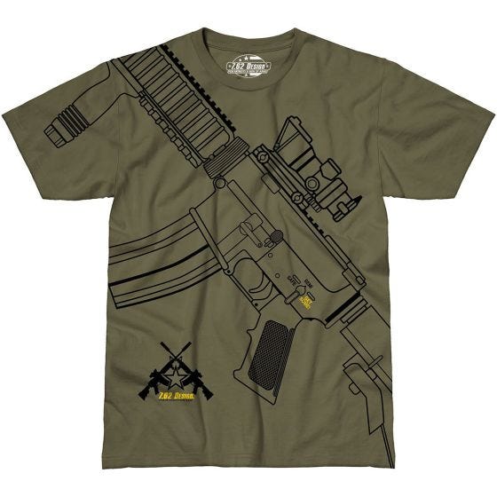 7.62 Design Get Some T-shirt Military Green