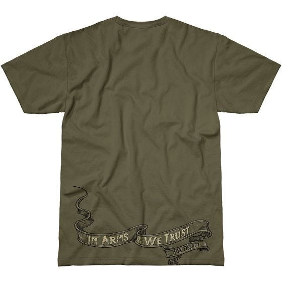 7.62 Design In Arms We Trust T-shirt Military Green