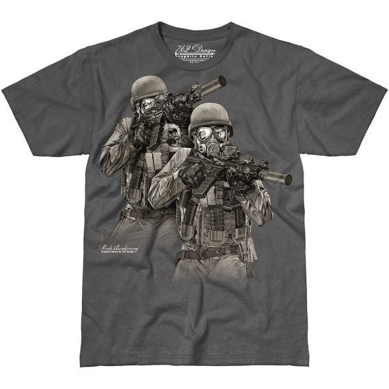 7.62 Design Rude Awakening T-shirt Träkol