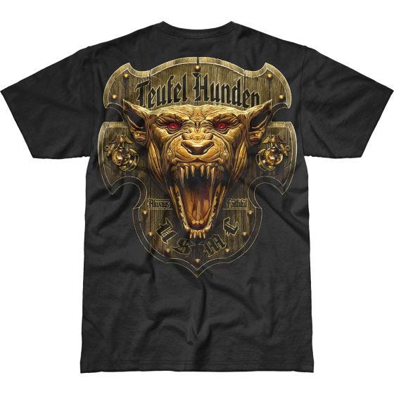 7.62 Design USMC Devil Dog Battlespace T-shirt Svart