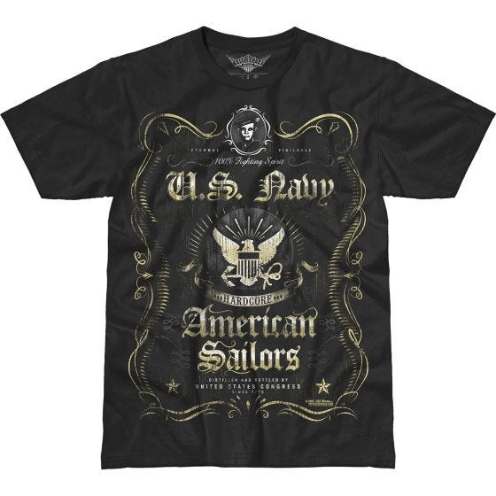 7.62 Design USN Fighting Spirit Battlespace T-shirt Svart