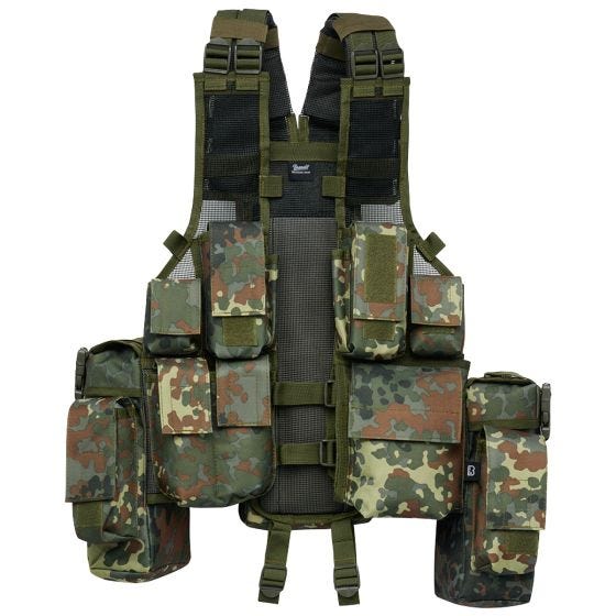 Brandit Taktisk väst - Flecktarn
