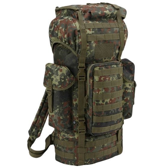 Brandit Combat MOLLE Ryggsäck - Flecktarn