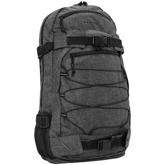 Forvert Melange Louis Ryggsäck - Black Melange