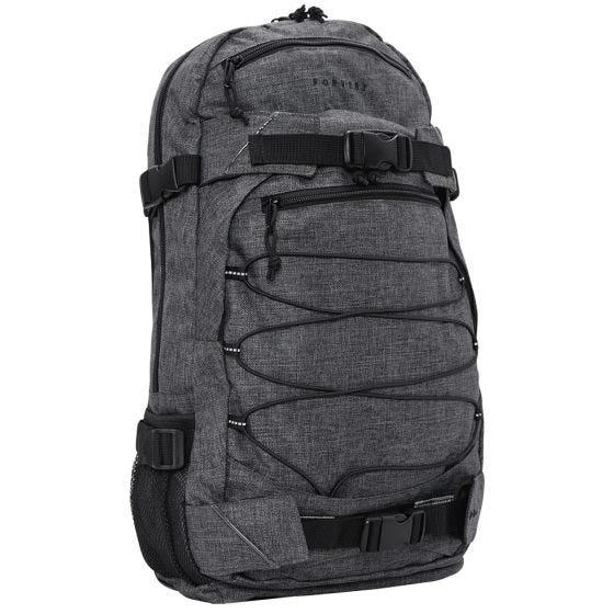 Forvert Melange Laptop Louis Ryggsäck - Black Melange