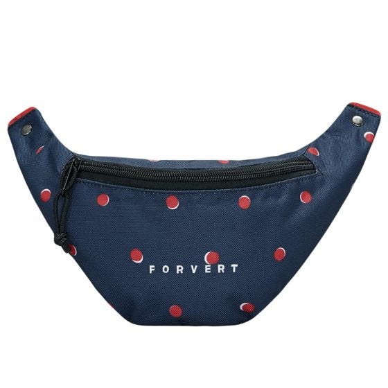 Forvert Leon Magväska - Navy Doubledots