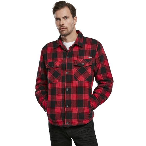 Brandit Lumber Jacka - Röd/Svart