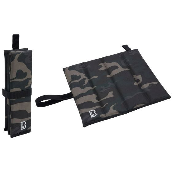 Brandit Hopfällbar sittkudde - Dark Camo
